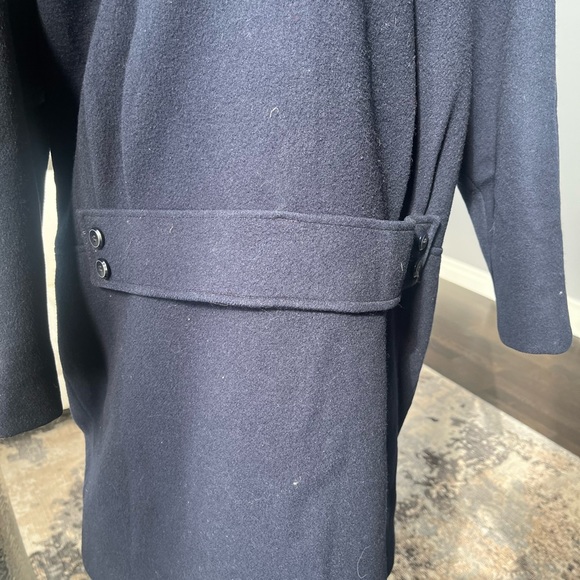 Vintage Luba Paris 1980s exceptionally tailored flight attendant inspired navy - Picture 9 of 17